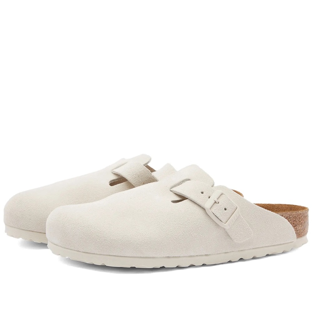 Birkenstock Boston Antique White size 40